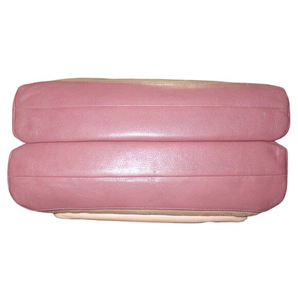 COACH 2013 Madison Pinnacle Pink Exotic Lizard Nubuck Leather Flap Legacy Bag - Picture 7 of 15